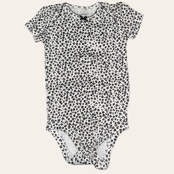 🎉Carter's 3M Cheetah print overalls - Picture 1 of 4